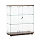 tempered glass storage buffet